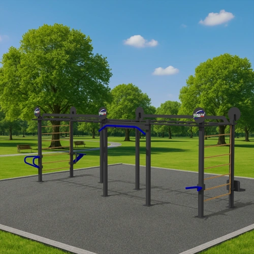 Outdoor Gym Rahmen - CH70 | Street Workout - Außenansicht