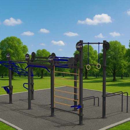 Struttura da Calisthenics e Parkour - CH71 | Parco Outdoor - Utilizzo