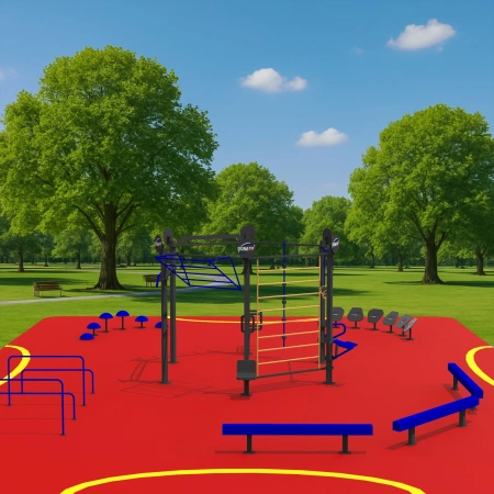 Struktur mit PVC-Boden und Zubehör - CH72 | Outdoor - Anwendung