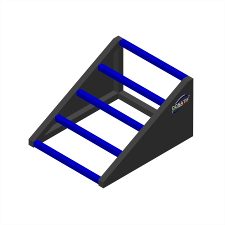 Rampa Inclinata per Calisthenics - CH77 | Outdoor - Visuale Laterale