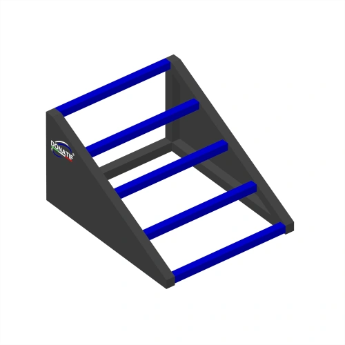 Rampa inclinada para calistenia - CH77 | Exterior - Vista completa