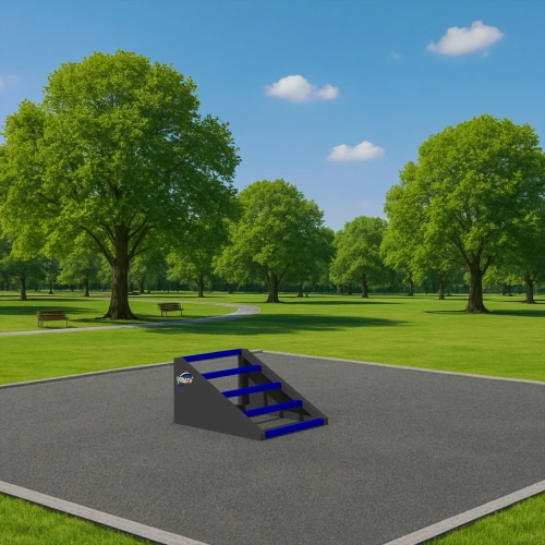 Rampa Inclinata per Calisthenics - CH77 | Outdoor - Visuale all'Aperto