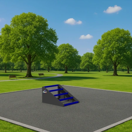 Rampa Inclinata per Calisthenics - CH77 | Outdoor - Visuale all'Aperto