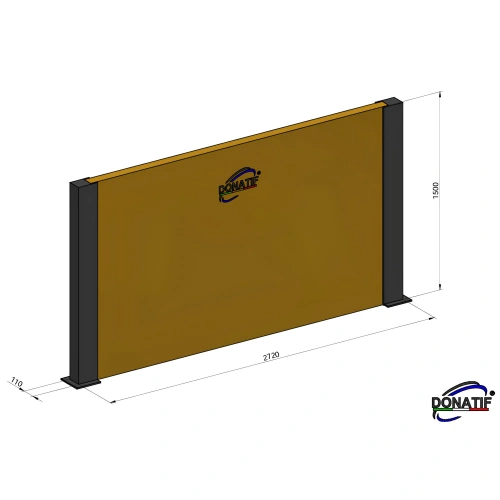 Struttura a Muro per Calisthenics - CH78 | Professionale - Misure