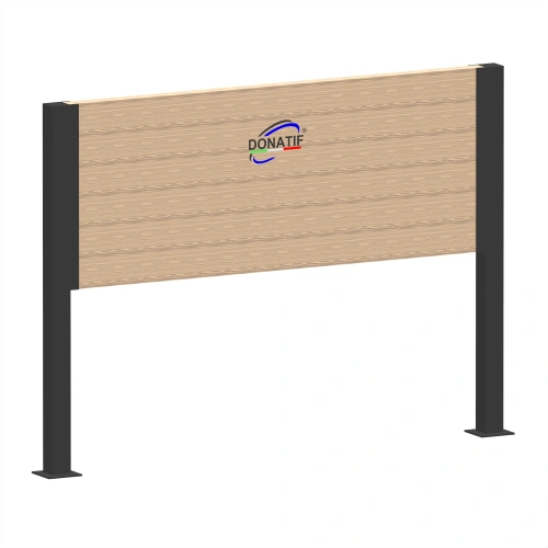 Parete Funzionale per Calisthenics - CH79 | Parco Outdoor - Visuale Completa