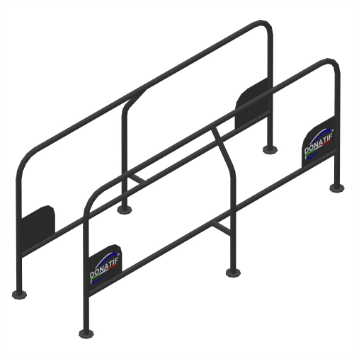 Parallele Multifunzione per Outdoor - CH80 | Calisthenics - Visuale Completa