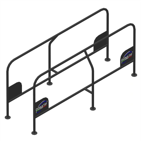 Parallele Multifunzione per Outdoor - CH80 | Calisthenics - Visuale Completa