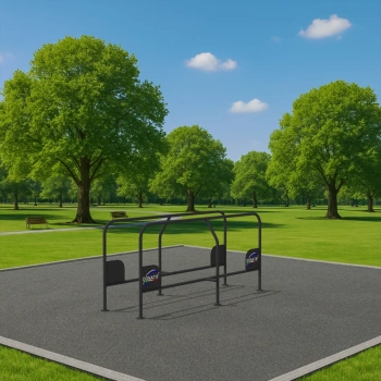 Outdoor Multifunction Parallel Bars - CH80 | Calisthenics - Total Visual 2