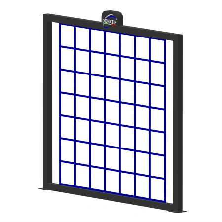 Pared de rejilla profesional - CH82 | Calistenia - Vista frontal