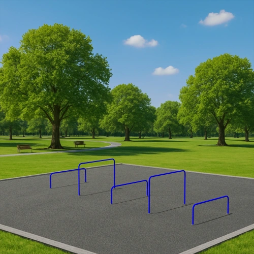 Parallelstangen mit variabler Höhe - CH84 | Outdoor Park - Nutzung