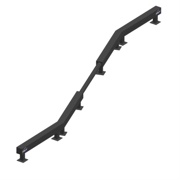 Corrugated Balance Beam - CH85 | Street Workout - Full View