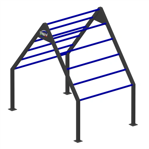 Pyramidenstruktur mit geneigten Treppen - CH86 | Außenbereich - Vollansicht