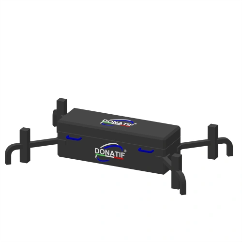 Estructura con caja personalizable - CH87 | Calistenia - Vista frontal