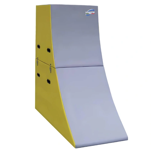 Warped Wall for Parkour Training - PK11 - Full View