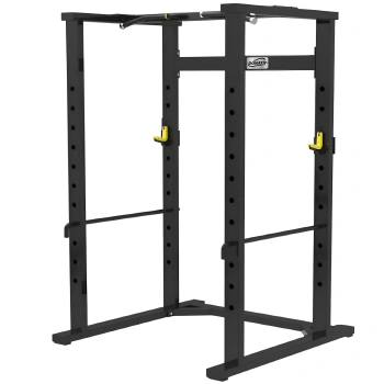 Steel Power Cage Rack - Bodybuilding | Professional - Full View
