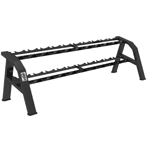 Hantelablage - 10 Paar | Fitnessraum - Vollansicht