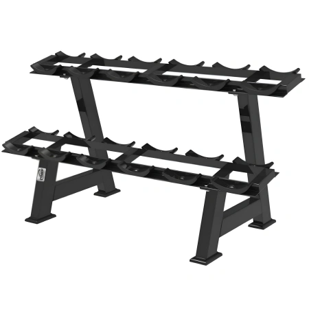 Soporte para mancuernas - 6 pares | Profesional - Vista completa