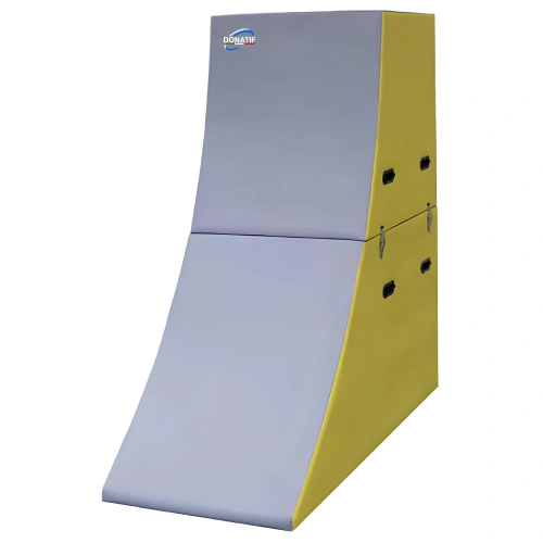 Warped Wall for Parkour Training - PK11 - Opposite View