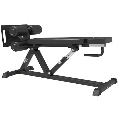 Banco Abdominal Ajustable - Gimnasio | Profesional - Vista lateral