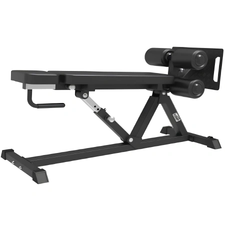 Banco Abdominal Ajustable - Gimnasio | Profesional - Vista completa