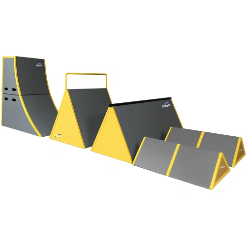 Set 7pz per Allenamento Parkour - PK18 | Professionale - Visuale Completa