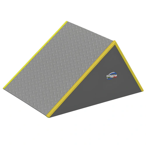 Set 8pz per Allenamento Parkour - PK19 | Professionale - Visuale Slanted Step con Motivo in Acciaio