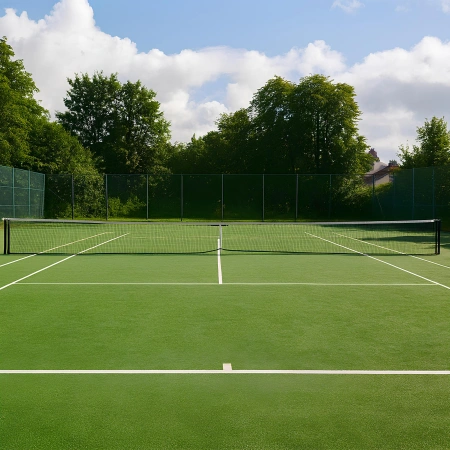 Gazon synthétique drainant pour le tennis - 25 mm | Extérieur - Utilisation