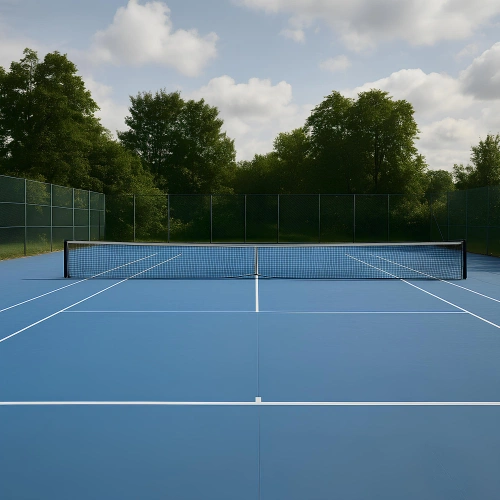 PVC-Tennisboden - 6 mm Stärke | Außenbereich - Field View