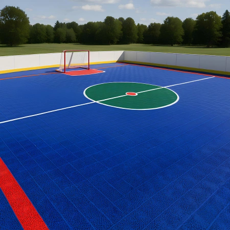 Ineinandergreifende Hockeyplatte - Dicke 1,25 cm | Außenbereich - Field View