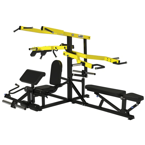 Drei-Personen-Standmaschine - RFA | Functional Training - Seitenansicht