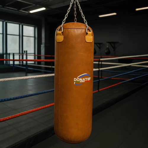 Saco de boxeo - Cuero genuino de vaca - 150 cm y 70 kg | SP70 - Uso