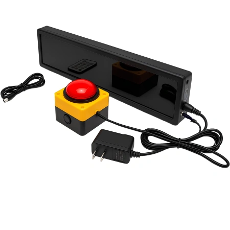 Parkour Wettkampf-Timer mit Display - PK22 | 6 Ziffern - Vollansicht