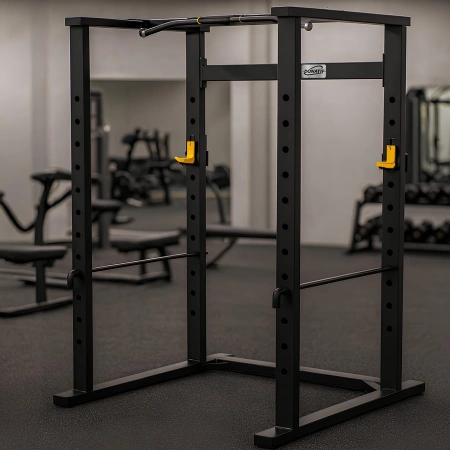 Steel Power Cage Rack - Bodybuilding | Professional - Room View