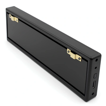 Parkour Wettkampf-Timer mit Display - PK22 | 6 Ziffern - Ansicht auf der Rückseite