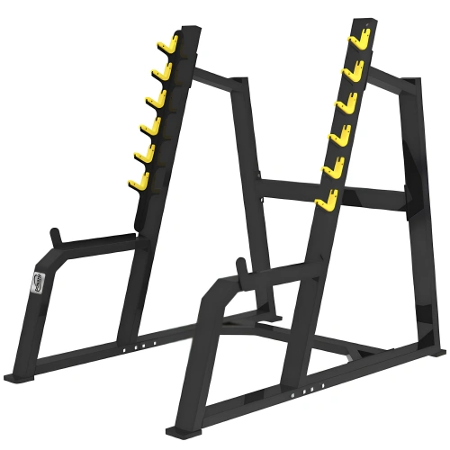 Gym Langhantelablage | Professionell - Vollansicht