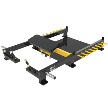 Professional Glute Machine | Powerlifting - Gym - Side View