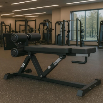 Adjustable Abdominal Bench - Gym | Professional - Side View 2