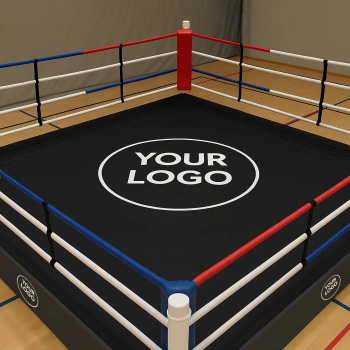 Telo Copri Ring con 4 Bordi Perimetrali | Personalizzabili - Visuale dall'Alto 2