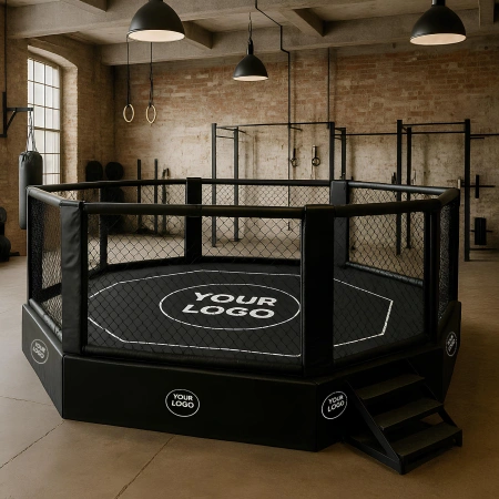 Lámina de jaula MMA con bordes perimetrales | Personalizable