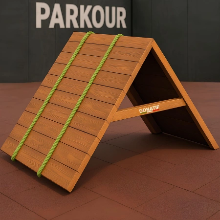 Aire de jeux avec cordes - PK23 | Professionnel - Vue complète du produit extérieur