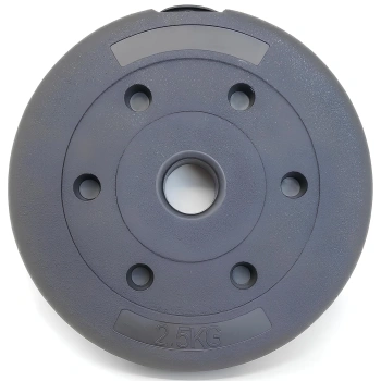 2.5 Kg PVC-Vinyl Record - 30 mm Hole | Fitness - Front View
