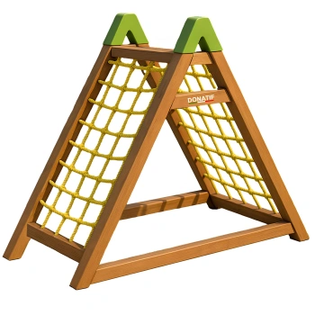 Climbing Frame with Net - PK24 | Professional - Full Structure View
