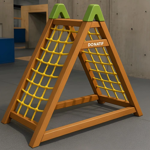 Struttura per Arrampicata con Rete - PK24 | Professionale - Visuale Utilizzo