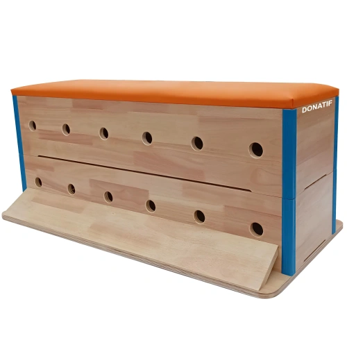 Struttura in Legno per Allenamento Parkour - PK25 - Visuale Completa