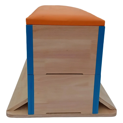 Struttura in Legno per Allenamento Parkour - PK25 - Visuale Laterale