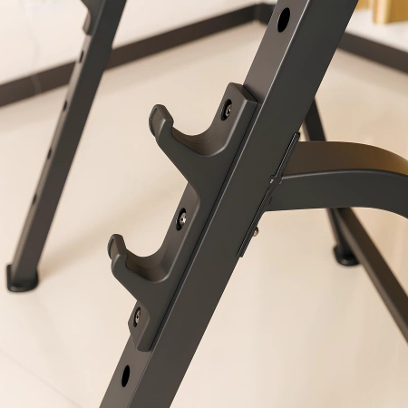 Squat Rack - Supporto per Squat Regolabile -  Home Gym - Visuale Su Regolazione Rack