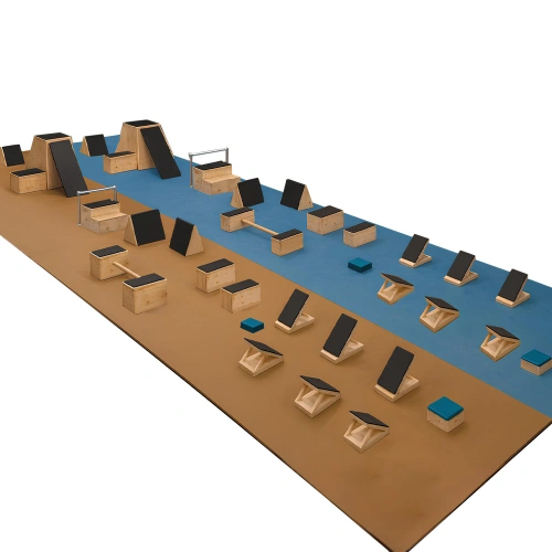 23pcs Set for Parkour Training - PK29A | Professional - Full View