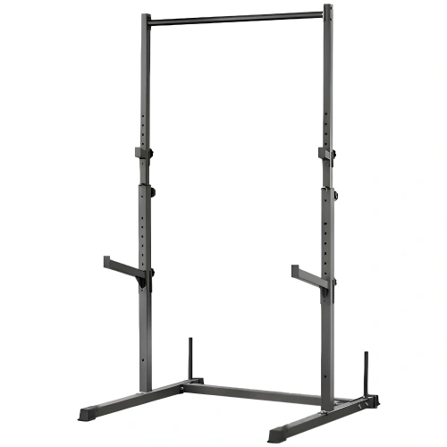 Demi-rack avec barre de traction | Réglable en hauteur - vue complète
