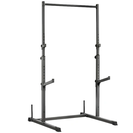 Demi-rack avec barre de traction | Réglable en hauteur - vue latérale