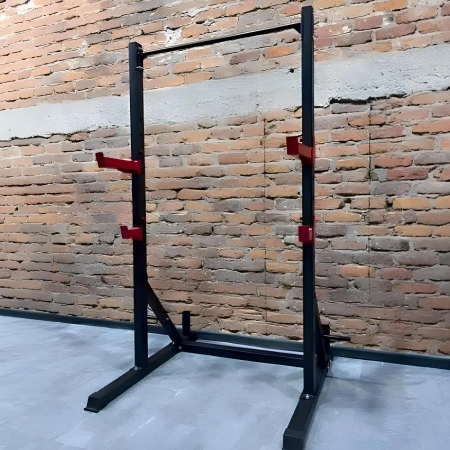Rack de sentadillas multifunción - Gym Standing Rack - Vista de uso del gimnasio